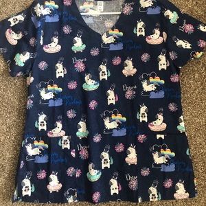 Pediatric scrub top